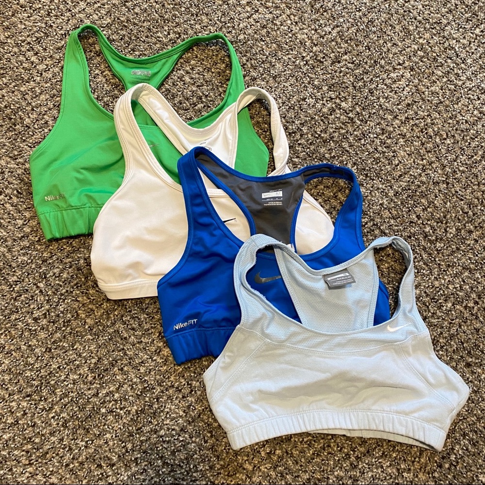 Set of small Nike sports bras